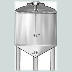 Смесительный бак для перемешивания.